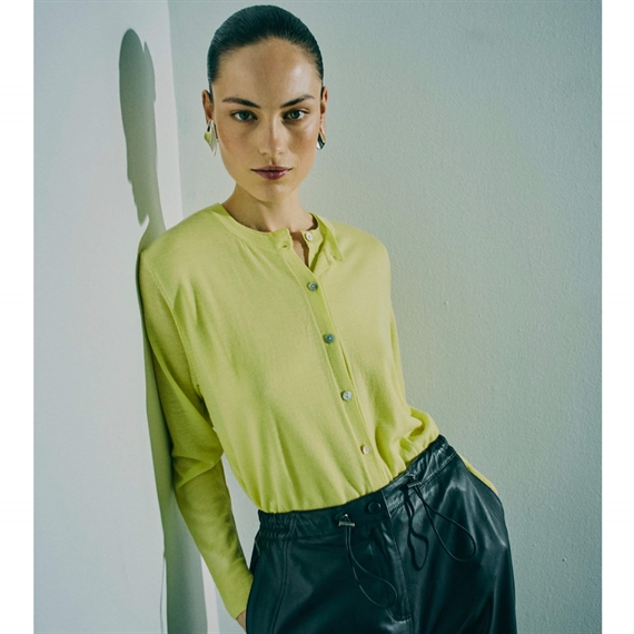 Copenhagen Muse CMMARINO Cardigan, Citron 